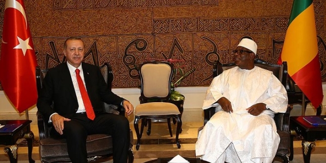 Cumhurbakan Erdoan, Mali Cumhurbakan ile ba baa grt