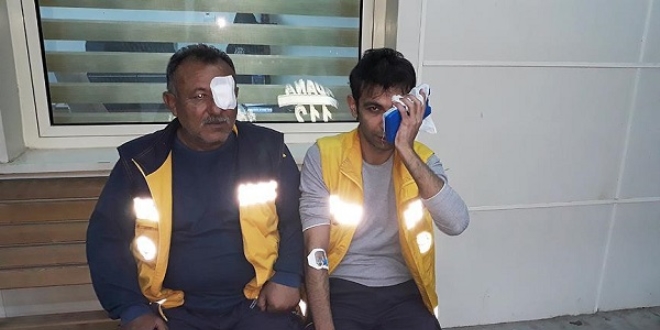 Ölen köpeği hastaneye götürmeyen 112 ekibi darp edildi