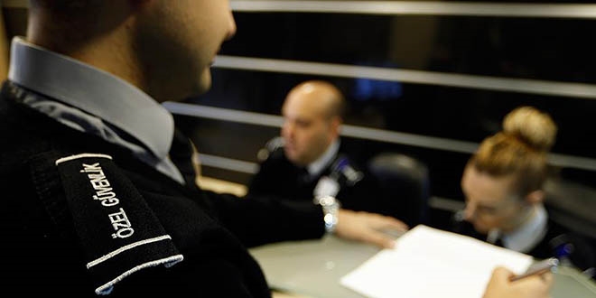 İstanbul'da polis ve jandarmanın iki katı özel güvenlik görevlisi var
