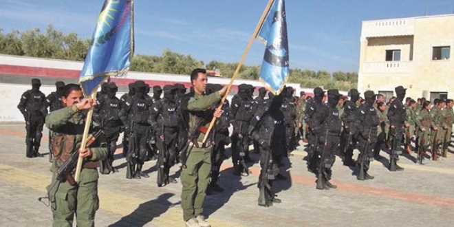 ABD 28 yıldır eğitim verdiği PKK'lı teröristleri Afrin'e getirdi