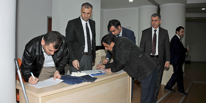 Malatya'da bin 712 taşeron için sınav süreci başladı