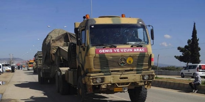 Afrin'e sevkiyat sürüyor