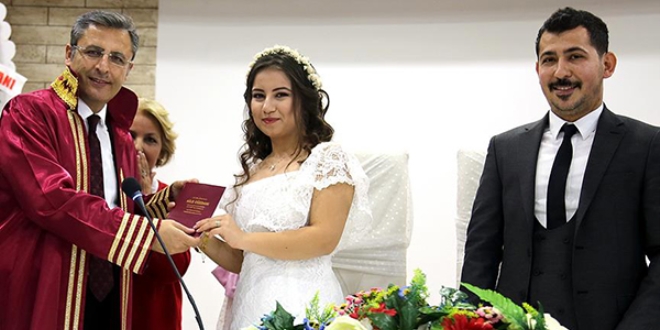 Afrin gazisi dünya evine girdi