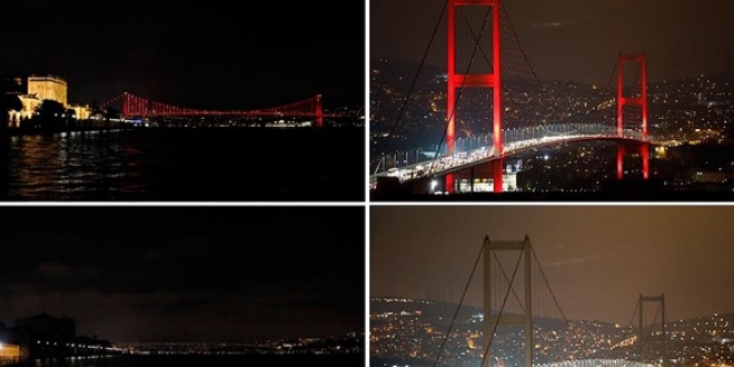 Işıklar 'doğa' için söndürülecek