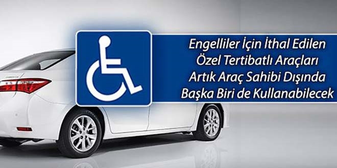 Engellilerin önünden bir engel daha kaldırıldı