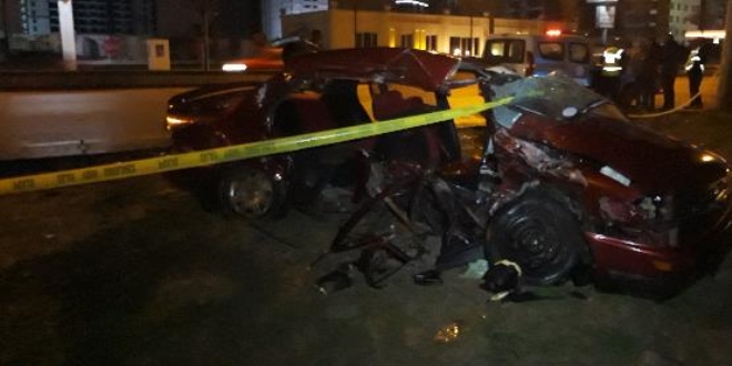 Başkent'te trafik kazası: 2 ölü, 2 yaralı
