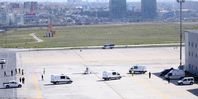 İran'daki jet kazasında ölen 10 kişinin cenazesi Türkiye'ye getirildi