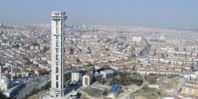 Keçiören'deki Cumhuriyet Kulesi tadilattan geçirilecek