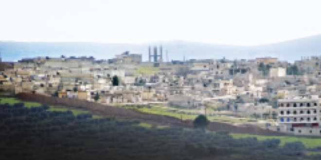 Afrin'in hendekleri göründü