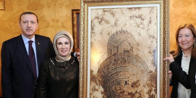 Mardinli ressam, Erdoğan'ın önerisiyle tekniğine patent aldı