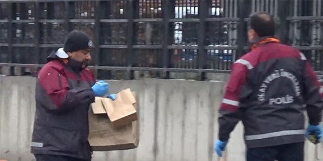 Şüpheli paketten kablolarla sarılı su matarası çıktı