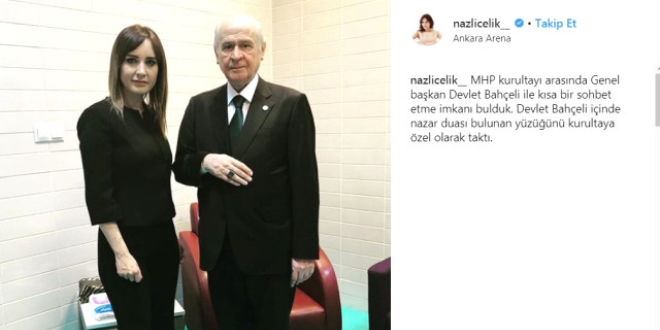 Bahçeli'nin nazar dualı yüzüğü dikkat çekti