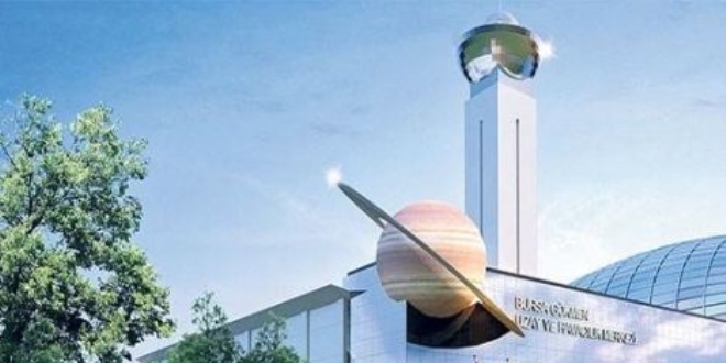 Astronot yetiştirecek 200 milyon liralık merkezin yarısı tamamlandı
