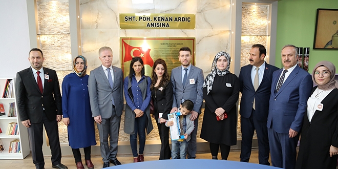 Şehidin ismi Kütüphanede yaşayacak