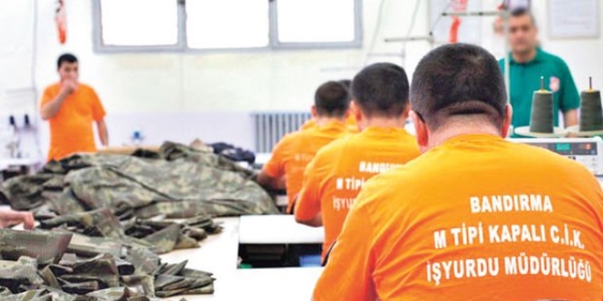 İşyurtları Kurumu 50 binden fazla mahkümu istihdam ediyor