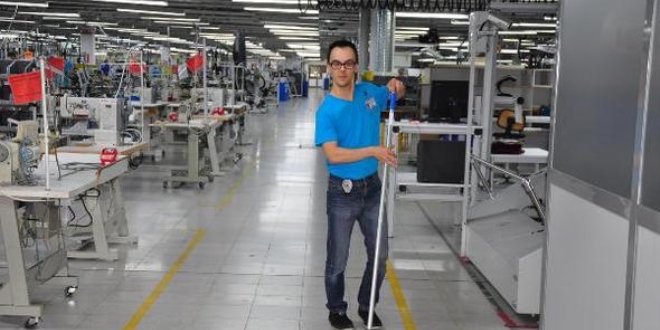 Down sendromlu genç işiyle hayata bağlandı
