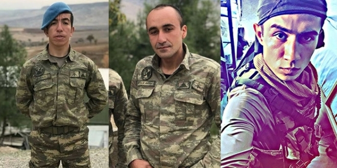 Afrin şehitlerinin kimlikleri belli oldu