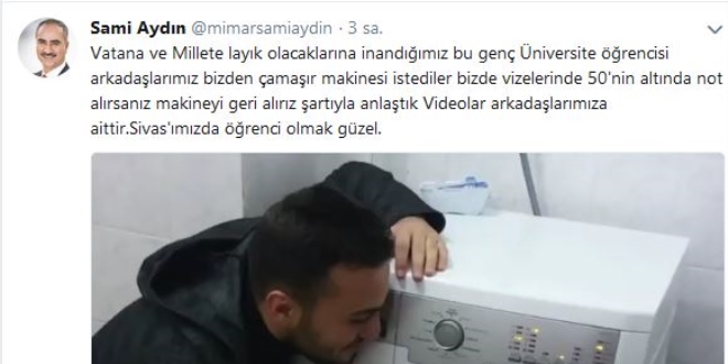 Belediye Başkanı'ndan öğrencilere jest