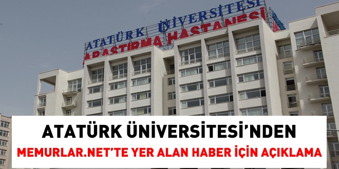 Üniversite hastanesinden, utandıran görüntüler için açıklama