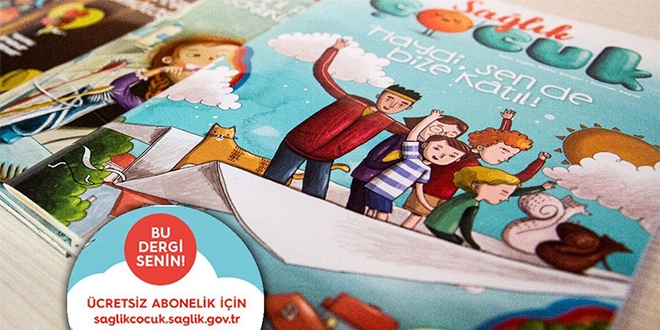Bakanlıktan çocuklar için ücretsiz dergi
