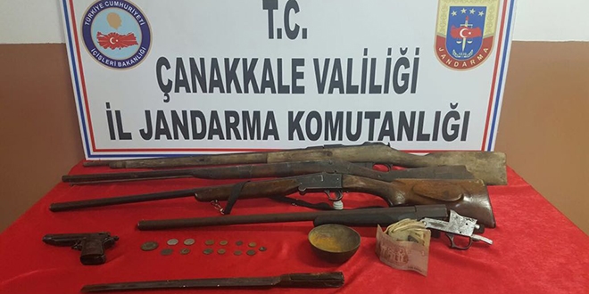 Buluntuları okulun kazan dairesinde saklamışlar