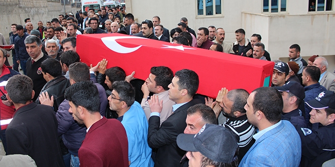 Şehit güvenlik korucuları son yolculuğuna uğurlandı