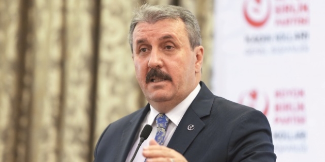 BBP lideri Destici'den ittifak açıklaması