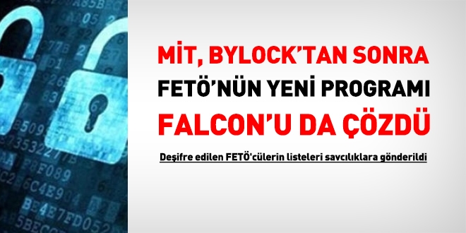 MİT, Bylock'tan sonra Falcon'u da çözdü