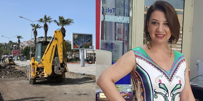 Kuşadası'nda ekskvatör tatilcilere çarptı: 1 ölü