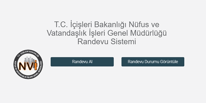 Pasaport ve ehliyet randevusu için tıklayın
