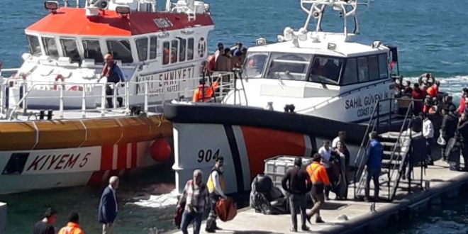 Batan teknedeki 71 öğrenci ve 6 mürettebat kurtarıldı