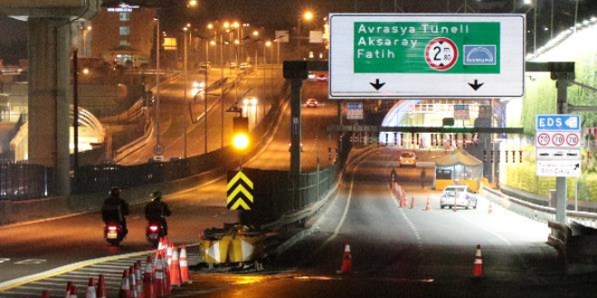 Avrasya Tüneli trafiğe açıldı