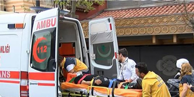 Şişli'de polis aracı kaza yaptı: 2 yaralı