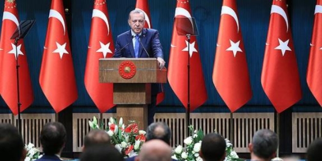 Erdoğan, bir grup avukat ile bir araya geldi