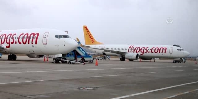 Sabiha Gökçen'e inemeyen uçaklar Bursa'ya iniş yaptı