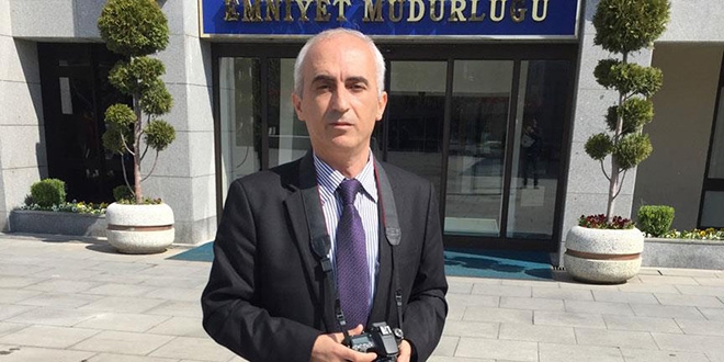 Hayata vizörden bakan 'polis memuru'