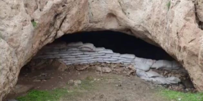Teröristlerin '3 katlı' mağarası imha edildi
