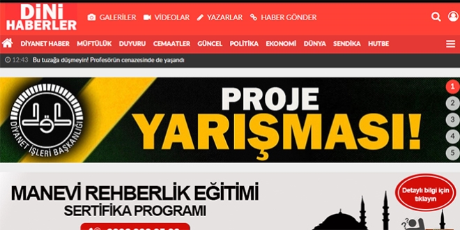 Mahkeme, Dinihaberler.com sitesini kapattı