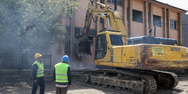 80 milyon lira bütçeli sosyal projede ilk kazma vuruldu