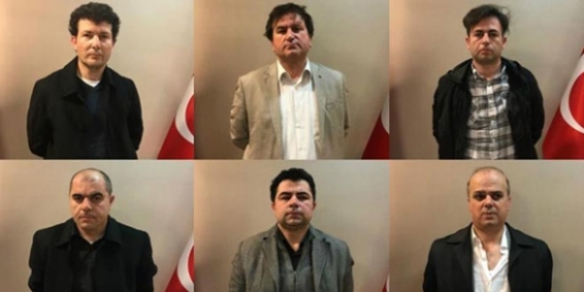 Kosova'dan getirilen 6 FETÖ üyesi tutuklandı