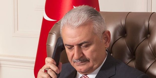 Yıldırım'dan Azerbaycan Cumhurbaşkanı Aliyev'e tebrik