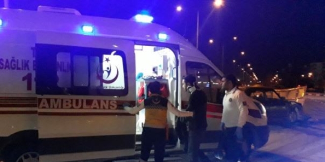 Manisa'da iki otomobil arpt: 7 yaral