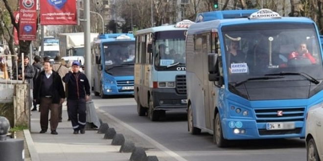Kadıköy-Kartal dolmuş hattında büyük vurgun