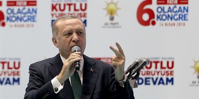 Erdoan: Buralara kolay gelmedik