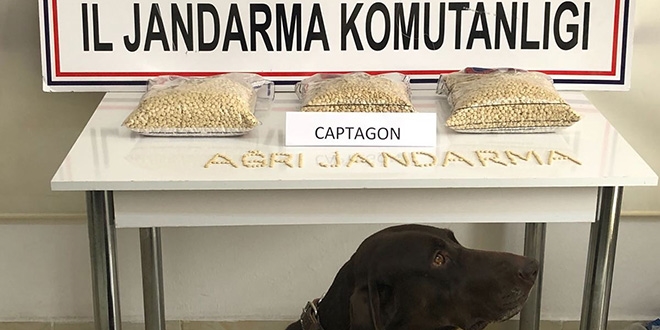 Ağrı'da kaza yapan tırdan 2 milyonluk uyuşturucu çıktı