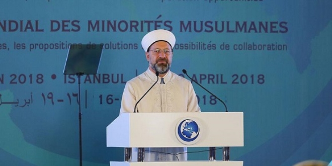 Erbaş: Temel insan haklarından herkesin yararlanması önemlidir