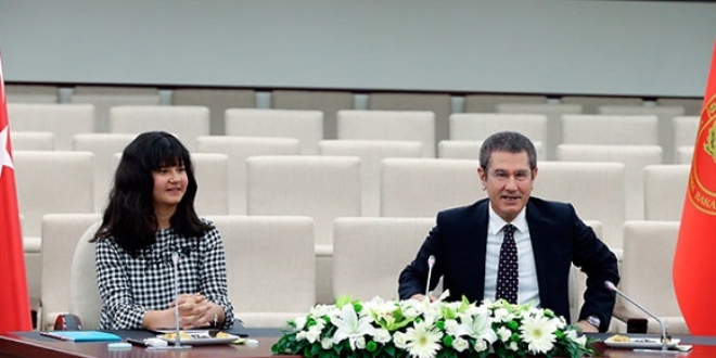 Bakan Canikli'nin koltuğuna Afrin şehidinin kızı oturdu