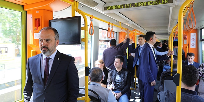 Bursa'da metro fiyatlarında ikinci indirim müjdesi