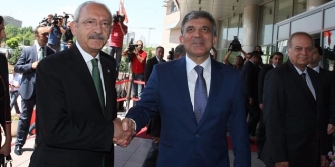 CHP, Abdullah Gül'ün adaylığına karşı çıkıyor