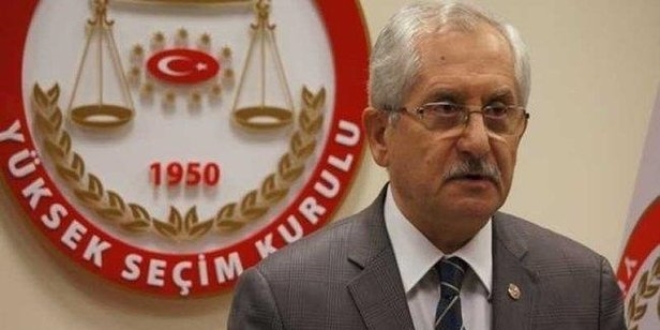 YSK Başkanı'ndan seçim takvimi açıklaması